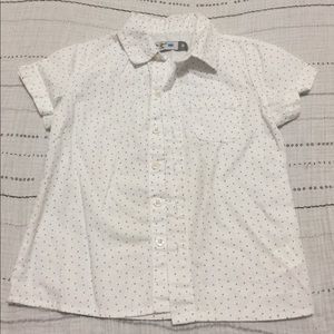 Button down short sleeve shirt for boys size 2T